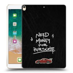 Átlátszó szilikon tok az alábbi táblagépre Apple iPad Pro 10.5" 2017 (2. gen) - Dark Racer
