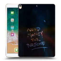 Átlátszó szilikon tok az alábbi táblagépre Apple iPad Pro 10.5" 2017 (2. gen) - Neon Nights