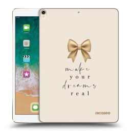 Átlátszó szilikon tok az alábbi táblagépre Apple iPad Pro 10.5" 2017 (2. gen) - Golden Dream
