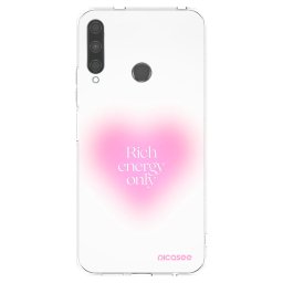 Átlátszó szilikon tok az alábbi mobiltelefonokra Huawei P40 Lite E - Rich Energy