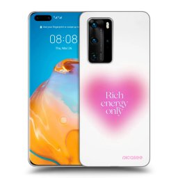Átlátszó szilikon tok az alábbi mobiltelefonokra Huawei P40 Pro - Rich Energy
