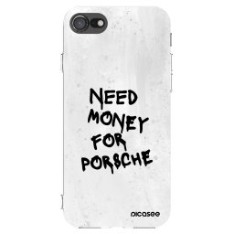Átlátszó szilikon tok az alábbi mobiltelefonokra Apple iPhone SE 2020 - White Dollar