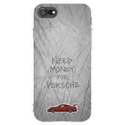 Átlátszó szilikon tok az alábbi mobiltelefonokra Apple iPhone SE 2020 - Garage Scratch