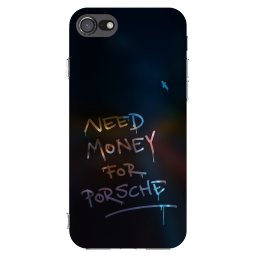 Átlátszó szilikon tok az alábbi mobiltelefonokra Apple iPhone SE 2020 - Neon Nights