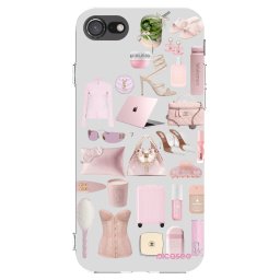 Átlátszó szilikon tok az alábbi mobiltelefonokra Apple iPhone SE 2020 - Glam Babe