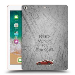 Átlátszó szilikon tok az alábbi táblagépre Apple iPad 9.7" 2018 (6. gen) - Garage Scratch