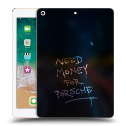 Átlátszó szilikon tok az alábbi táblagépre Apple iPad 9.7" 2018 (6. gen) - Neon Nights