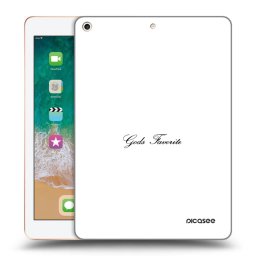 Átlátszó szilikon tok az alábbi táblagépre Apple iPad 9.7" 2018 (6. gen) - Gods Favorite