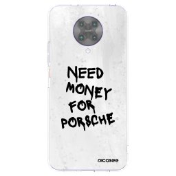 Átlátszó szilikon tok az alábbi mobiltelefonokra Xiaomi Poco F2 Pro - White Dollar