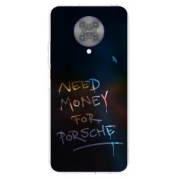 Átlátszó szilikon tok az alábbi mobiltelefonokra Xiaomi Poco F2 Pro - Neon Nights