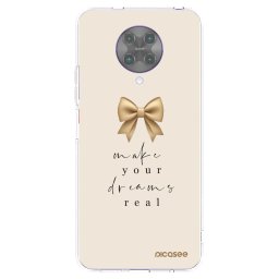Átlátszó szilikon tok az alábbi mobiltelefonokra Xiaomi Poco F2 Pro - Golden Dream