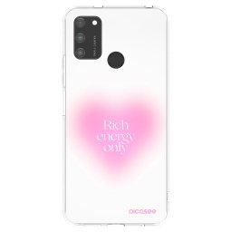 Átlátszó szilikon tok az alábbi mobiltelefonokra Honor 9A - Rich Energy