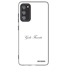 Fekete szilikon tok az alábbi mobiltelefonokra Samsung Galaxy S20 FE - Gods Favorite