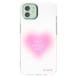 Átlátszó szilikon tok az alábbi mobiltelefonokra Apple iPhone 12 - Rich Energy