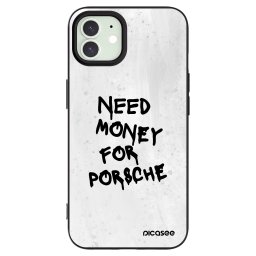 Fekete szilikon tok az alábbi mobiltelefonokra Apple iPhone 12 Pro - White Dollar