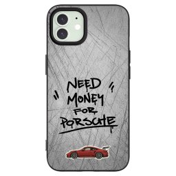 Fekete szilikon tok az alábbi mobiltelefonokra Apple iPhone 12 Pro - Grey Drift