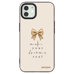 Fekete szilikon tok az alábbi mobiltelefonokra Apple iPhone 12 Pro - Golden Dream