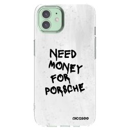 Átlátszó szilikon tok az alábbi mobiltelefonokra Apple iPhone 12 Pro - White Dollar