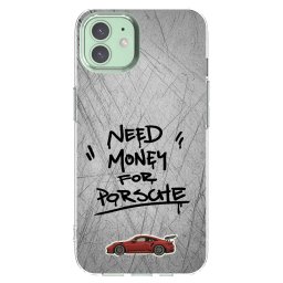 Átlátszó szilikon tok az alábbi mobiltelefonokra Apple iPhone 12 Pro - Grey Drift