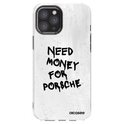 Átlátszó szilikon tok az alábbi mobiltelefonokra Apple iPhone 12 Pro Max - White Dollar