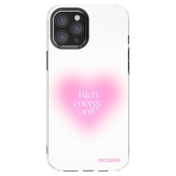 Átlátszó szilikon tok az alábbi mobiltelefonokra Apple iPhone 12 Pro Max - Rich Energy