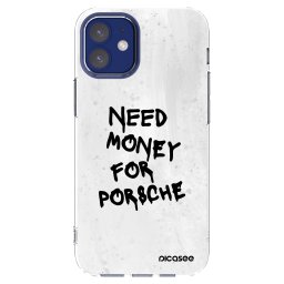 Átlátszó szilikon tok az alábbi mobiltelefonokra Apple iPhone 12 mini - White Dollar