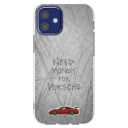Átlátszó szilikon tok az alábbi mobiltelefonokra Apple iPhone 12 mini - Garage Scratch