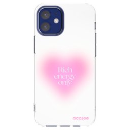 Átlátszó szilikon tok az alábbi mobiltelefonokra Apple iPhone 12 mini - Rich Energy