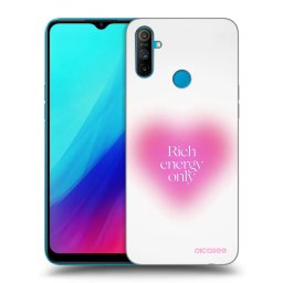 Fekete szilikon tok az alábbi mobiltelefonokra Realme C3 - Rich Energy