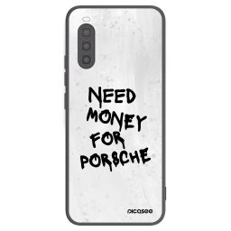 Fekete szilikon tok az alábbi mobiltelefonokra Sony Xperia 10 II - White Dollar