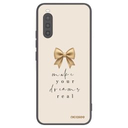 Fekete szilikon tok az alábbi mobiltelefonokra Sony Xperia 10 II - Golden Dream