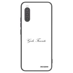 Fekete szilikon tok az alábbi mobiltelefonokra Sony Xperia 10 II - Gods Favorite