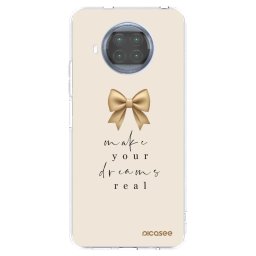Átlátszó szilikon tok az alábbi mobiltelefonokra Xiaomi Mi 10T Lite - Golden Dream