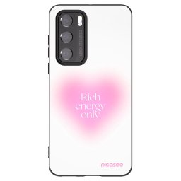 Fekete szilikon tok az alábbi mobiltelefonokra Huawei P40 - Rich Energy