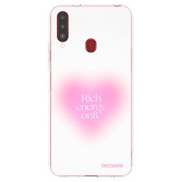 Átlátszó szilikon tok az alábbi mobiltelefonokra Samsung Galaxy A20s - Rich Energy
