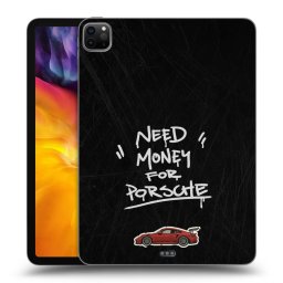 Fekete szilikon tok az alábbi táblagépre Apple iPad Pro 11" 2020 (2.gen) - Dark Racer