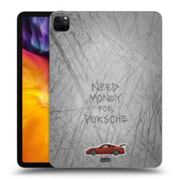 Fekete szilikon tok az alábbi táblagépre Apple iPad Pro 11" 2020 (2.gen) - Garage Scratch