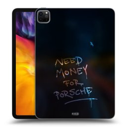Fekete szilikon tok az alábbi táblagépre Apple iPad Pro 11" 2020 (2.gen) - Neon Nights