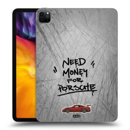 Fekete szilikon tok az alábbi táblagépre Apple iPad Pro 11" 2020 (2.gen) - Grey Drift