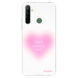 Átlátszó szilikon tok az alábbi mobiltelefonokra Realme 6i - Rich Energy