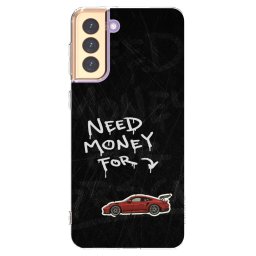 Átlátszó szilikon tok az alábbi mobiltelefonokra Samsung Galaxy S21+ 5G G996F - Track Mode