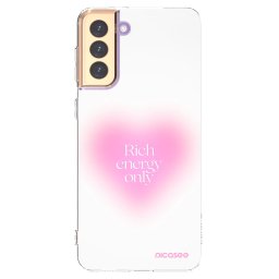 Átlátszó szilikon tok az alábbi mobiltelefonokra Samsung Galaxy S21+ 5G G996F - Rich Energy