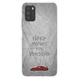 Átlátszó szilikon tok az alábbi mobiltelefonokra Xiaomi Poco M3 - Garage Scratch