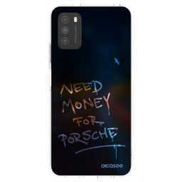 Átlátszó szilikon tok az alábbi mobiltelefonokra Xiaomi Poco M3 - Neon Nights