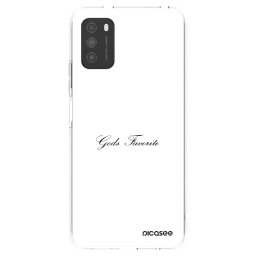 Átlátszó szilikon tok az alábbi mobiltelefonokra Xiaomi Poco M3 - Gods Favorite