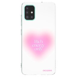 Átlátszó szilikon tok az alábbi mobiltelefonokra Samsung Galaxy M31s - Rich Energy