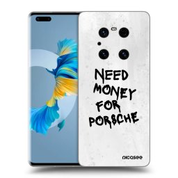Átlátszó szilikon tok az alábbi mobiltelefonokra Huawei Mate 40 Pro - White Dollar
