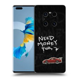 Átlátszó szilikon tok az alábbi mobiltelefonokra Huawei Mate 40 Pro - Track Mode