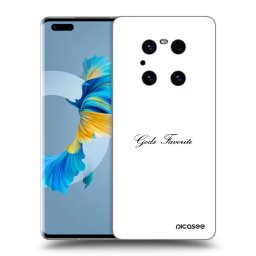 Átlátszó szilikon tok az alábbi mobiltelefonokra Huawei Mate 40 Pro - Gods Favorite