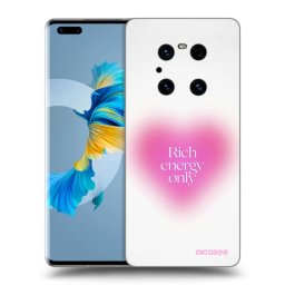 Átlátszó szilikon tok az alábbi mobiltelefonokra Huawei Mate 40 Pro - Rich Energy